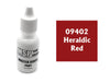 MSP Bones Color 1/2oz Paint Bottle #09402 - Heraldic Red