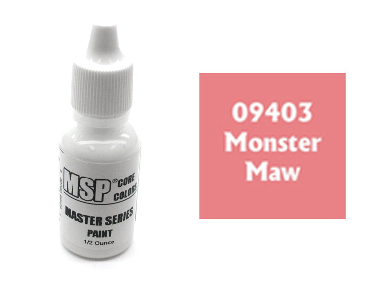 MSP Bones Color 1/2oz Paint Bottle #09403 - Monster Maw