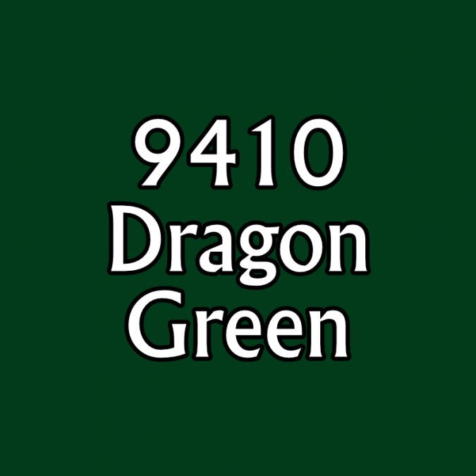 MSP Bones Color 1/2oz Paint Bottle #09410 - Dragon Green