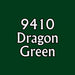 MSP Bones Color 1/2oz Paint Bottle #09410 - Dragon Green