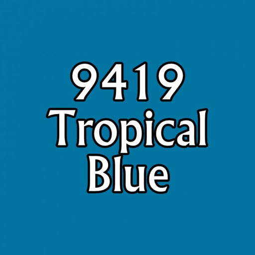 MSP Bones Color 1/2oz Paint Bottle #09419 - Tropical Blue