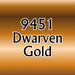 MSP Bones Color 1/2oz Paint Bottle #09451 - Dwarven Gold