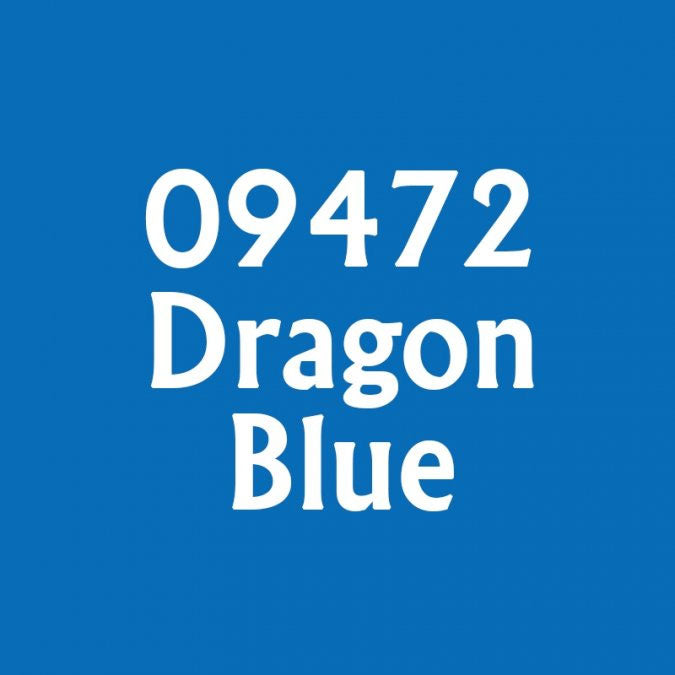 MSP Bones Color 1/2oz Paint Bottle #09472 - Dragon Blue