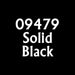 MSP Bones Color 1/2oz Paint Bottle #09479 - Solid Black