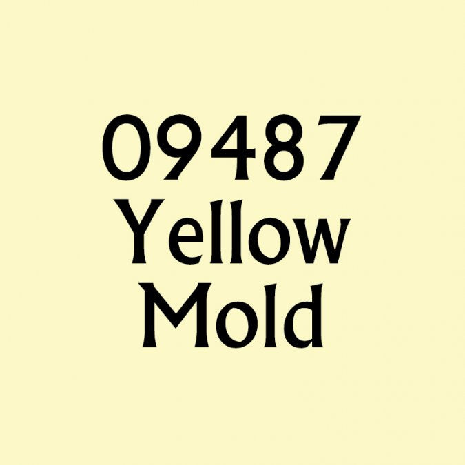 MSP Bones Color 1/2oz Paint Bottle #09487 - Yellow Mold