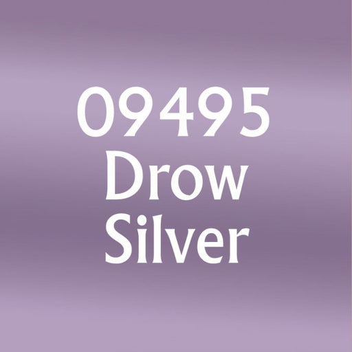 MSP Bones Color 1/2oz Paint Bottle #09495 - Drow Silver