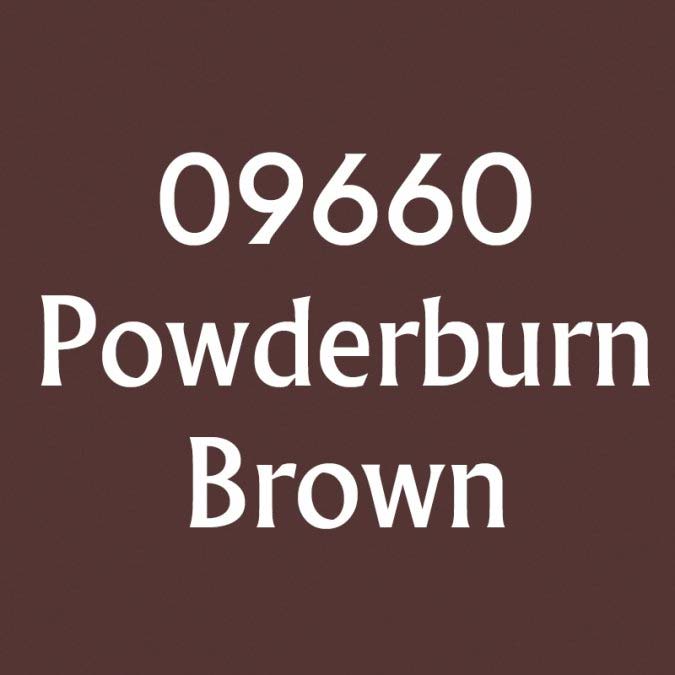 Master Series Paint 1/2 Ounce Paint Bottle - #09660 Powderburn Brown