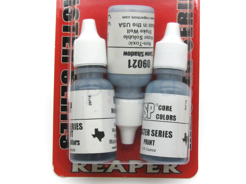 Reaper Miniatures Grey Blues #09707 Master Series Triads 3 Pack .5oz Paint