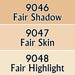 Reaper Miniatures Fair Skin Tones #09716 Master Series Triads 3 Pack .5oz Paint