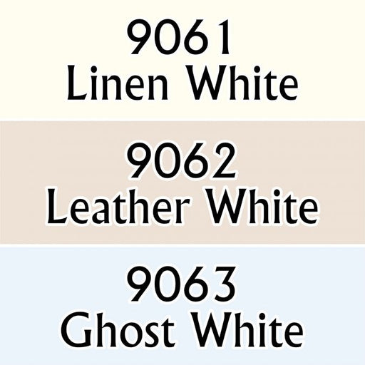Reaper Miniatures Off-Whites #09721 Master Series Triads 3 Pack .5oz Paint