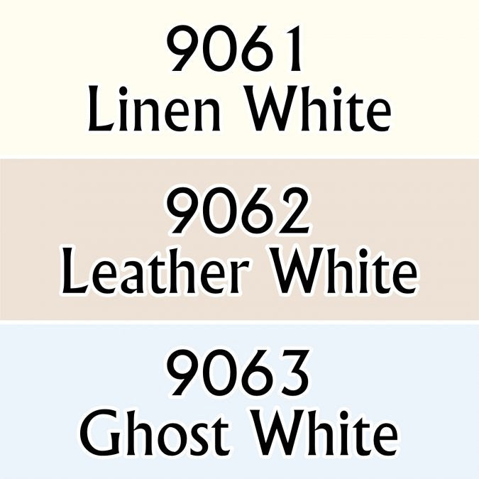 Reaper Miniatures Off-Whites #09721 Master Series Triads 3 Pack .5oz Paint