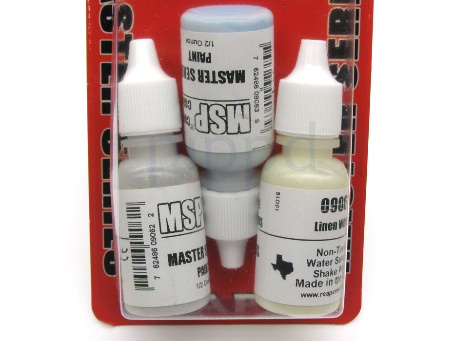 Reaper Miniatures Off-Whites #09721 Master Series Triads 3 Pack .5oz Paint