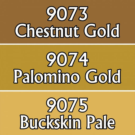 Reaper Miniatures Ochre Golds #09725 Master Series Triads 3 Pack .5oz Paint