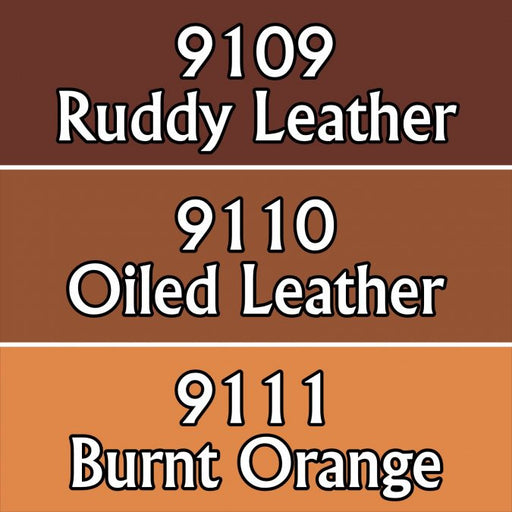 Reaper Miniatures Burnt Colors #09737 Master Series Triads 3 Pack .5oz Paint