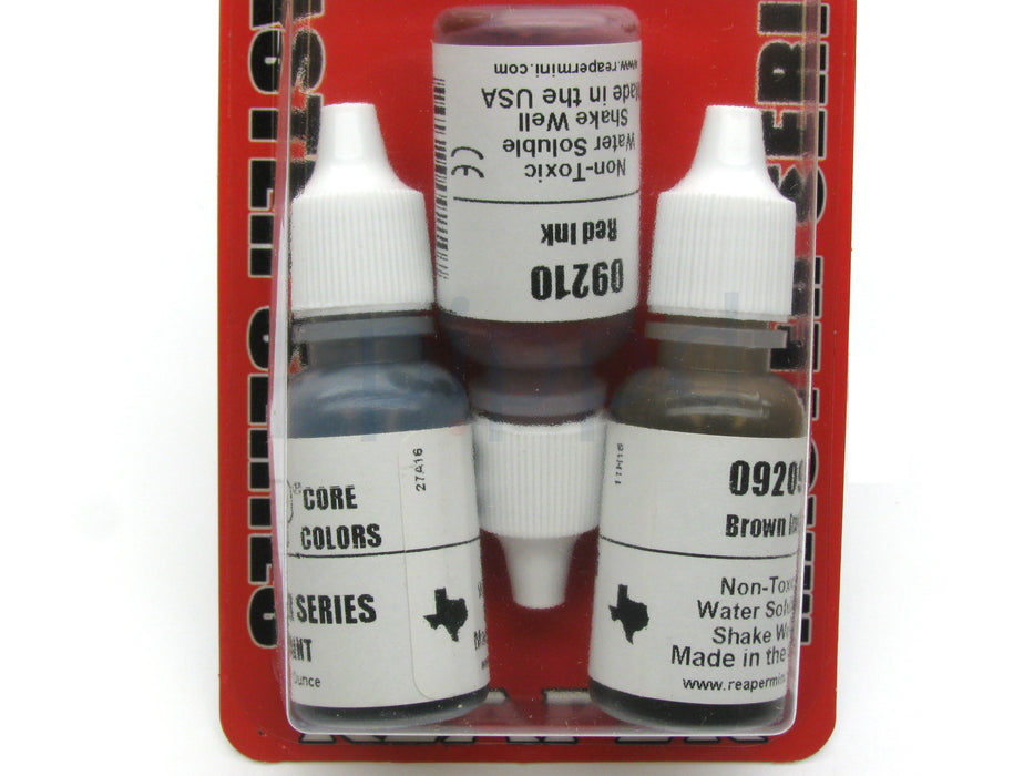 Reaper Miniatures Reaper Ink I #09770 Master Series Triads 3 Pack .5oz Paint