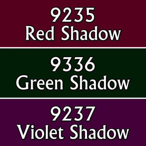 Reaper Miniatures Shading Colors #09779 Master Series Triads 3 Pack .5oz Paint