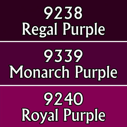 Reaper Miniatures Royal Purple #09780 Master Series Triads 3 Pack .5oz Paint