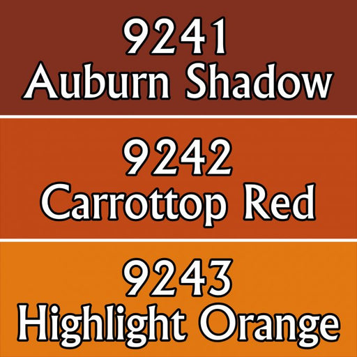 Reaper Miniatures Red Hair #09781 Master Series Triads 3 Pack .5oz Paint