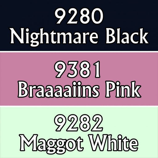 Reaper Miniatures Undead Colors #09794 Master Series Triads 3 Pack .5oz Paint