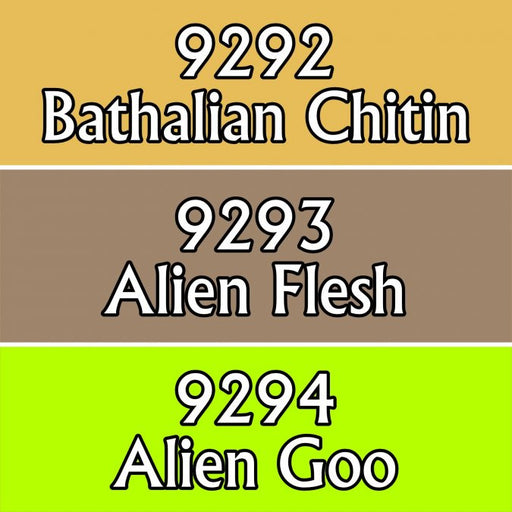 Reaper Miniatures Alien Colors I #09798 Master Series Triads 3 Pack .5oz Paint