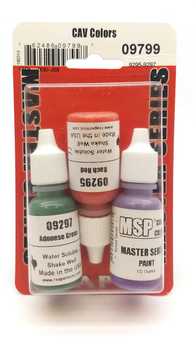 Reaper Miniatures CAV Colors #09799 Master Series Triads 3 Pack .5oz Paint
