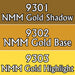 Reaper Miniatures NMM Gold Colors #09801 Master Series Triads 3 Pack .5oz Paint