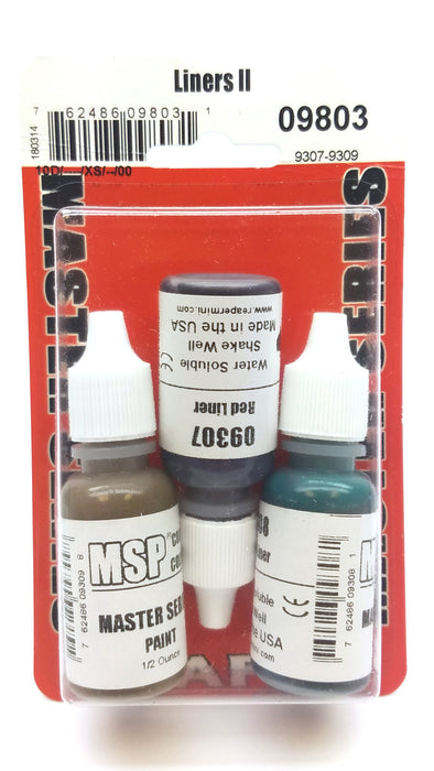 Reaper Miniatures Liners II #09803 Master Series Triads 3 Pack .5oz Paint