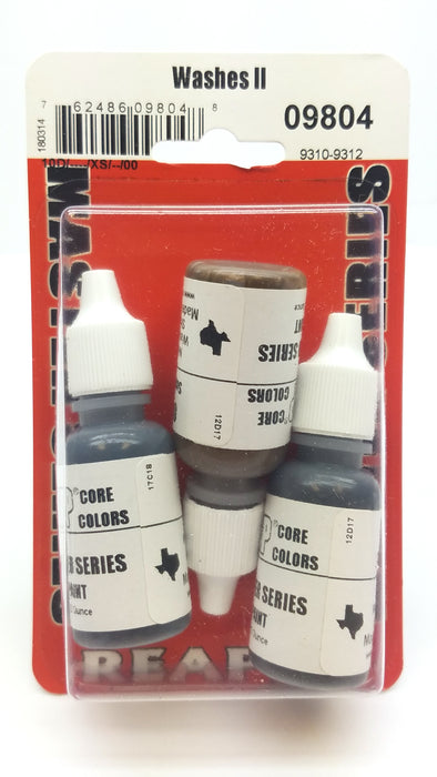 Reaper Miniatures Washes II #09804 Master Series Triads 3 Pack .5oz Paint