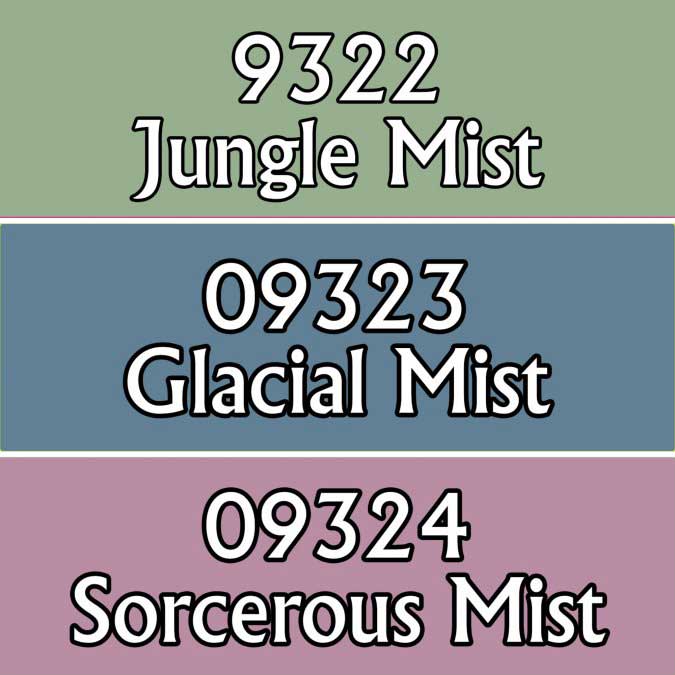 Reaper Miniatures Misty Colors #09812 Master Series Triads 3 Pack .5oz Paint