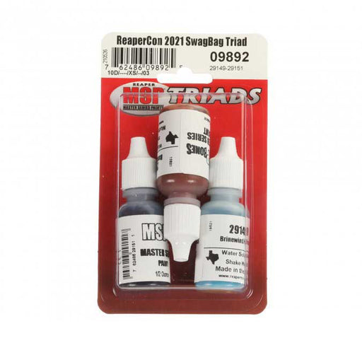 ReaperCon 2021 SwagBag MSP Triad #09892 3 Pack .5oz Paint