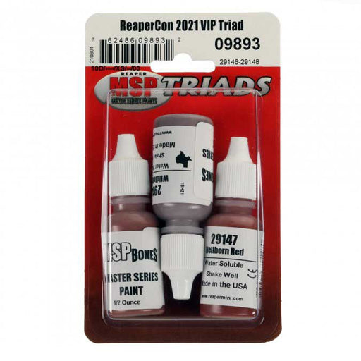 ReaperCon 2021 VIP Triad #09893 MSP 3 Pack .5oz Paint
