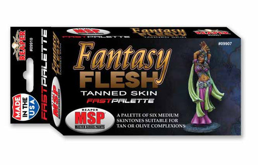 Fast Palette MSP Paint Set (6 Bottles) #09907 - Fantasy Flesh Tanned Skin