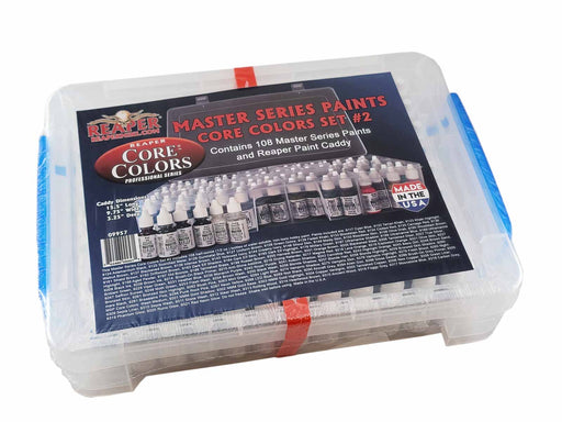 Reaper Miniatures #09957 Master Series Paints Core Colors Set #2, 108 Colors (09117-09321)