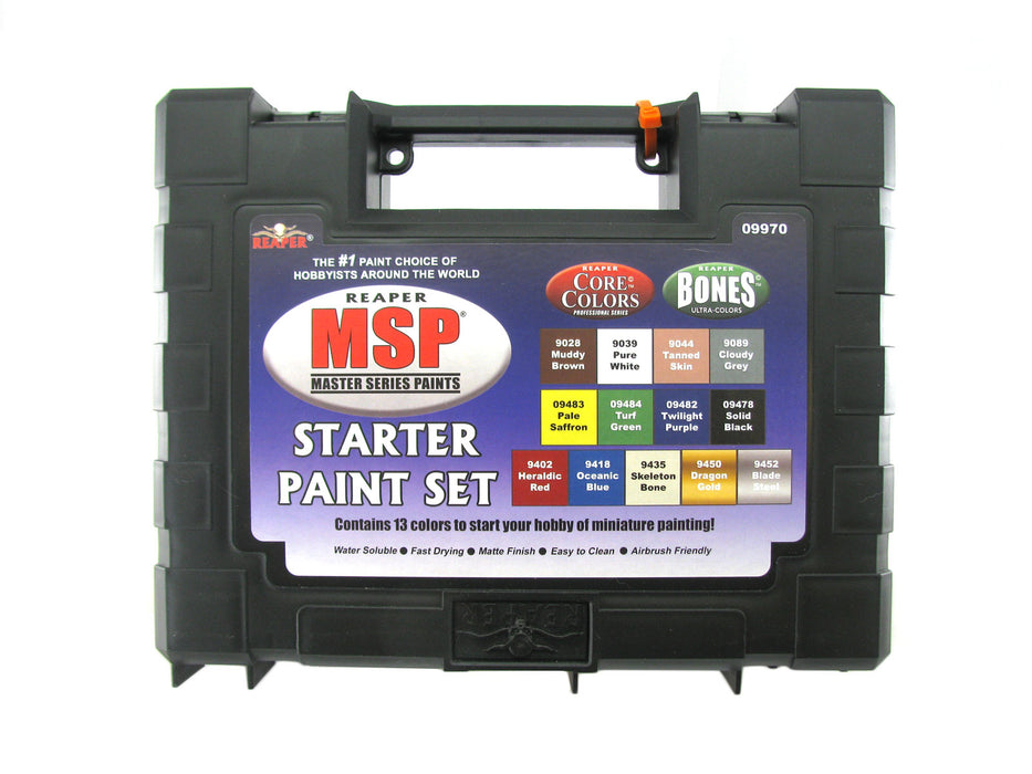Reaper Miniatures Master Series Paints #09970 Starter Set for Mini Figures
