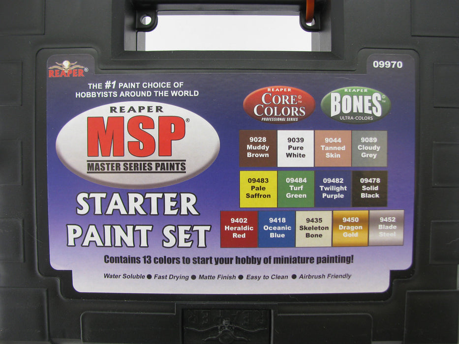 Reaper Miniatures Master Series Paints #09970 Starter Set — Pippd