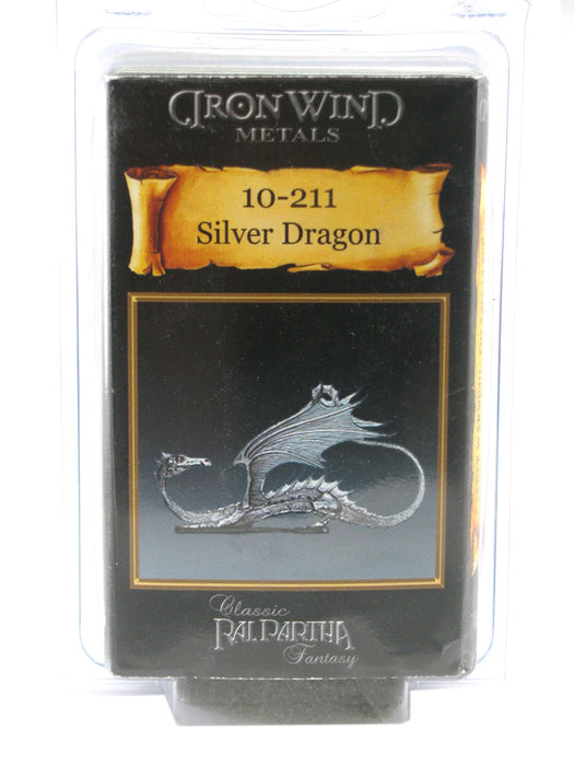 Silver Dragon #10-211 Classic Ral Partha Fantasy RPG Metal Figure