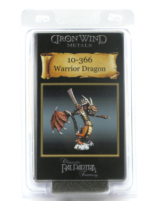 Warrior Dragon #10-366 Classic Ral Partha Fantasy RPG Metal Figure