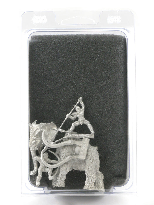 Mastaphant with Riders (Bowman/Spearman) #10-379 Classic Ral Partha Fantasy Mini