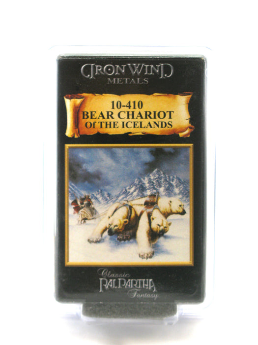 Bear Chariot of The Icelands #10-410 Classic Ral Partha Fantasy RPG Metal Figure