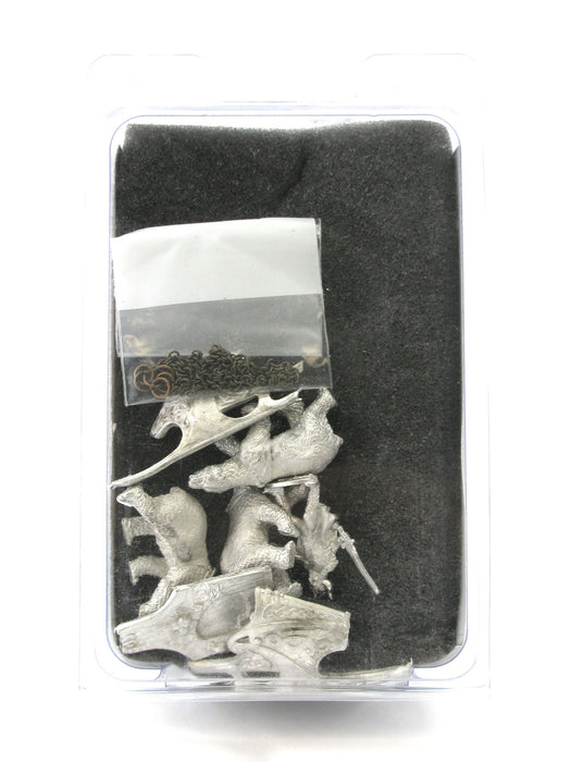 Bear Chariot of The Icelands #10-410 Classic Ral Partha Fantasy RPG Metal Figure