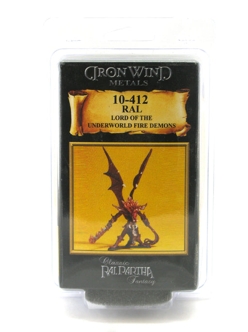 Ral Lord of The Balrogs Underworld Fire Demons #10-412 Classic Ral Partha Figure
