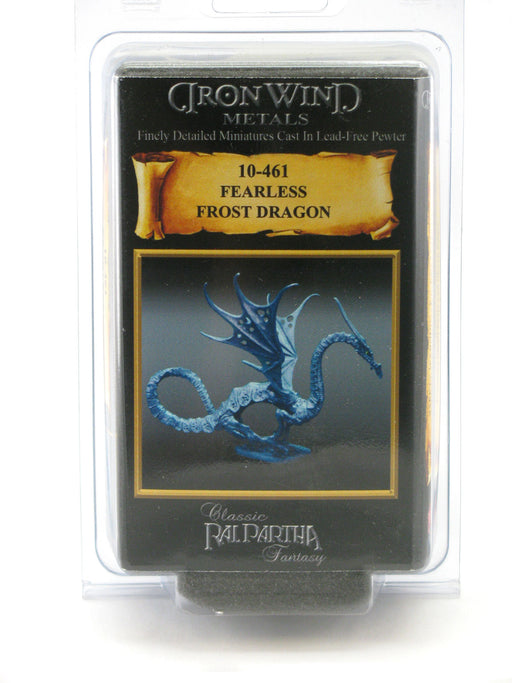 Fearless Frost Dragon #10-461 Classic Ral Partha Fantasy RPG Metal Figure