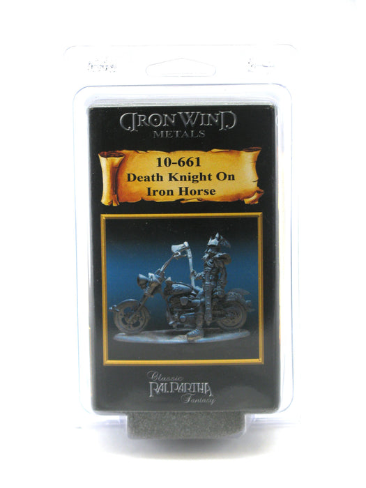 Death Knight on Iron Horse #10-661 Classic Ral Partha Fantasy RPG Metal Figure