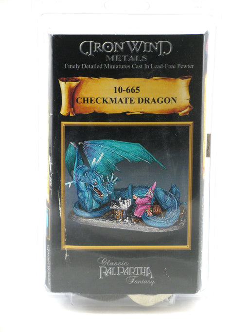 Checkmate Dragon #10-665 Classic Ral Partha Fantasy RPG Metal Figure