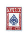 Maverick Standard Index Playing Cards - 1 Sealed Red Deck