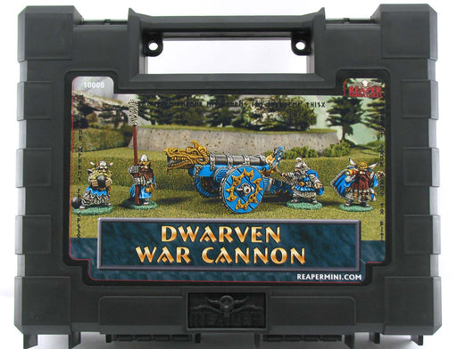 Reaper Miniatures Dwarven War Cannon 10008 Boxed Set Unpainted Metal RPG Figures