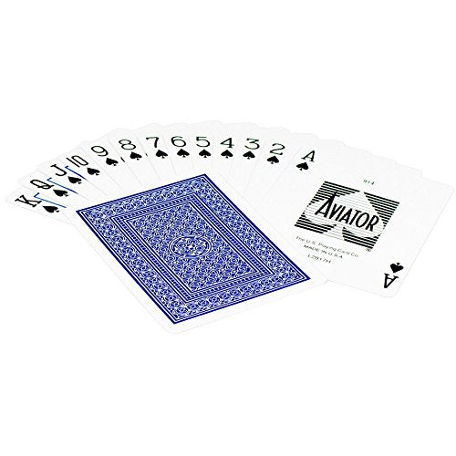 Aviator Standard Index Playing Cards - 1 Sealed Blue Deck