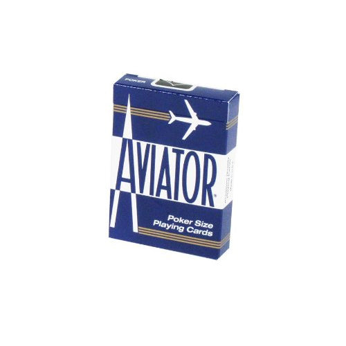 Aviator Standard Index Playing Cards - 1 Sealed Blue Deck