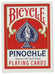Bicycle Pinochle Standard Index Playing Cards - 1 Sealed Red Deck