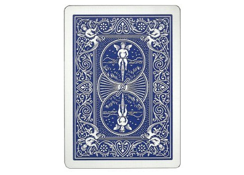 Bicycle Standard Index Poker Playing Cards - 1 Sealed Blue Deck
